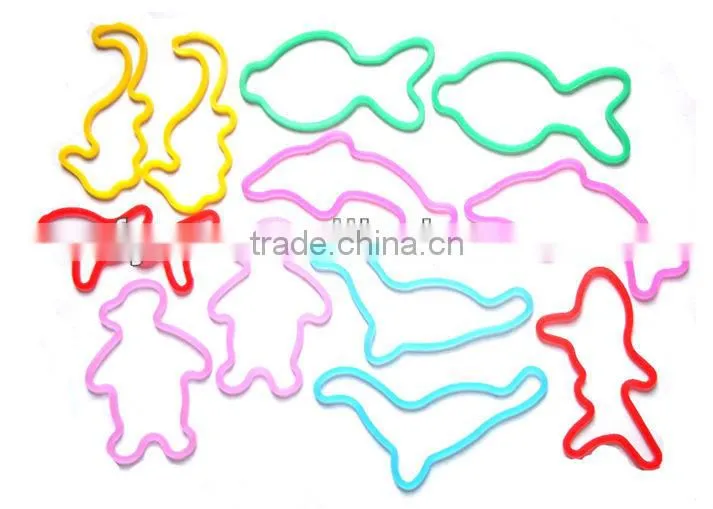 facy silicon rubber band for girl