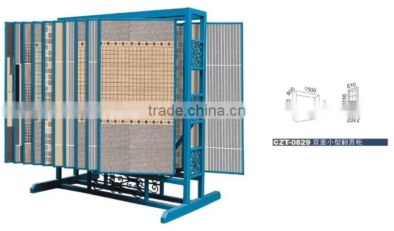Promotions metal wire display rack for hanging tile