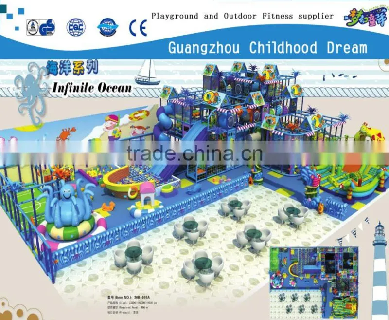 $40.00 per sqm CHD-444 China cheap commercial playground indoor equipment for sale