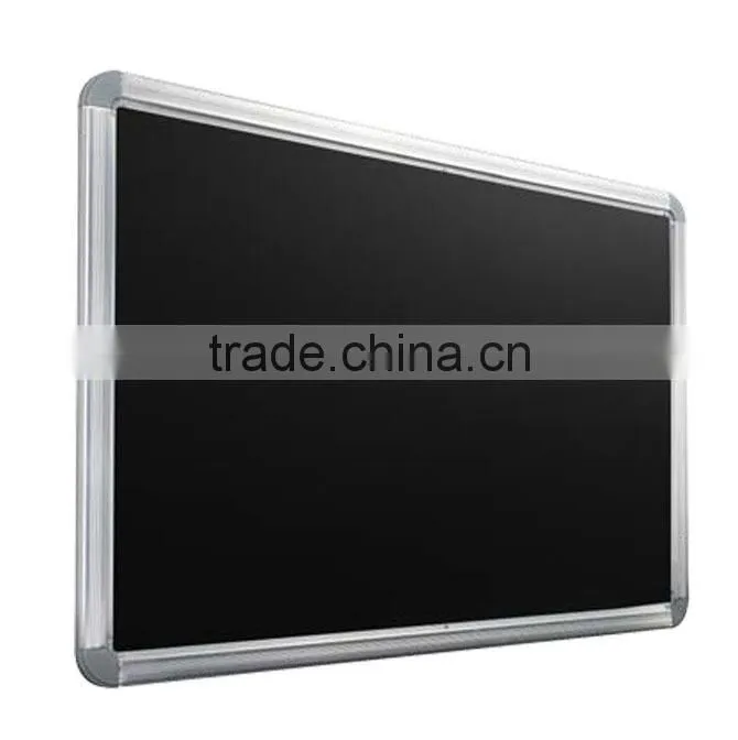 2014 high quality magnetic school black board with aluminium frame