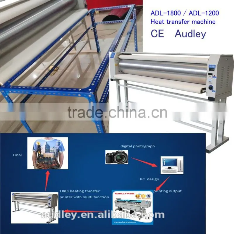 ADL-1800 stable high speed large format digital heat press machine price
