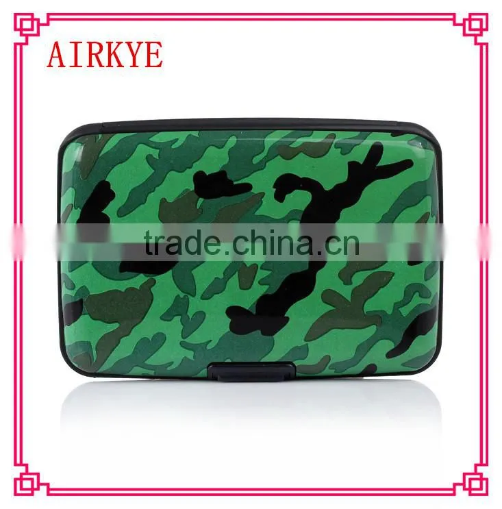 Printed Aluminum Wallet Aluma wallet Credit Card Holder