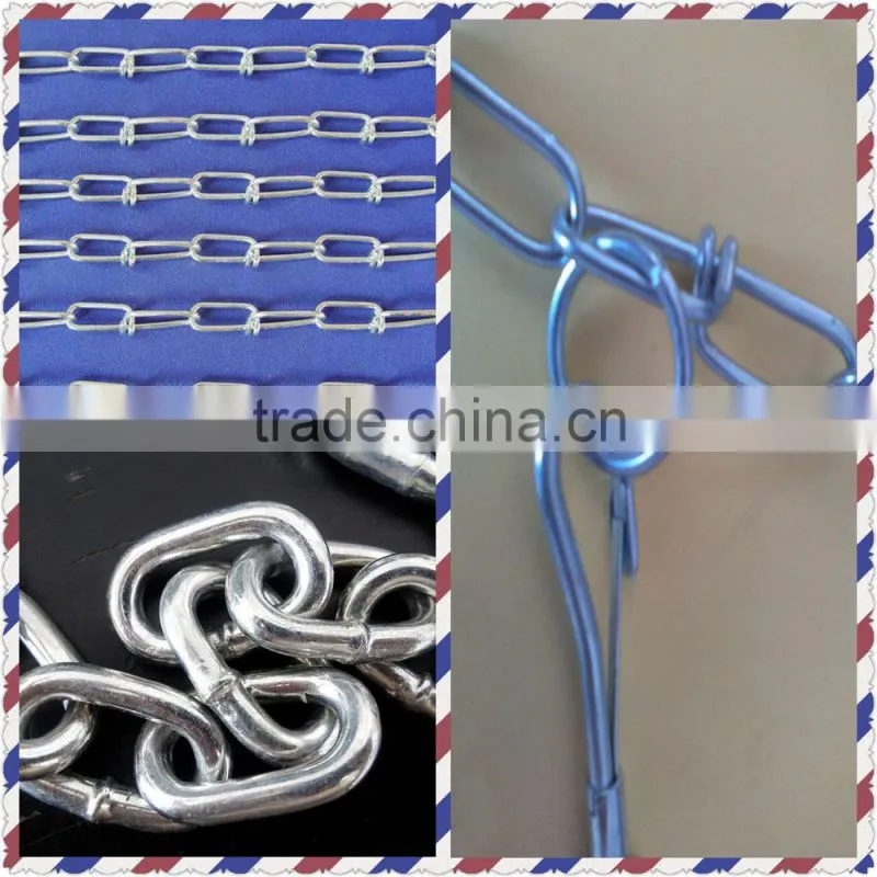 Dog Chain With Round Rings On Both Ends
