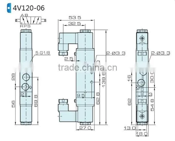 4V100 delphi control valve with high quality