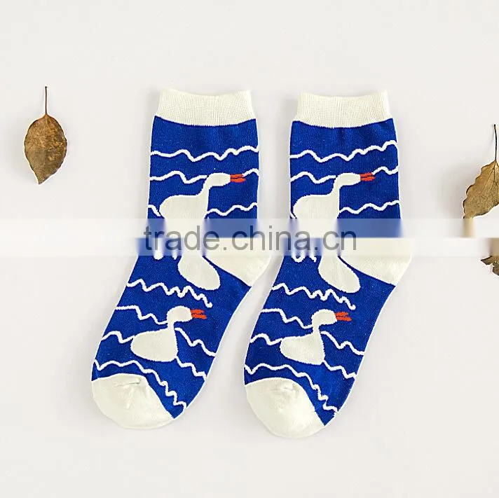 Lovely Animals Pattern Young Girls Socks,Elastic Socks Women Wholesale