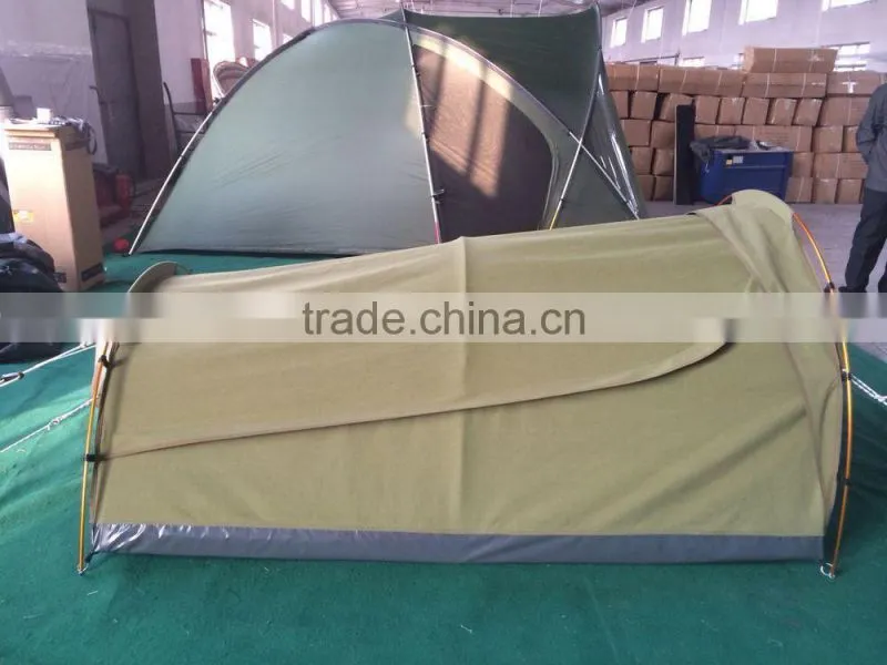 Heavy duty portable fabric roof tent car side awning tent
