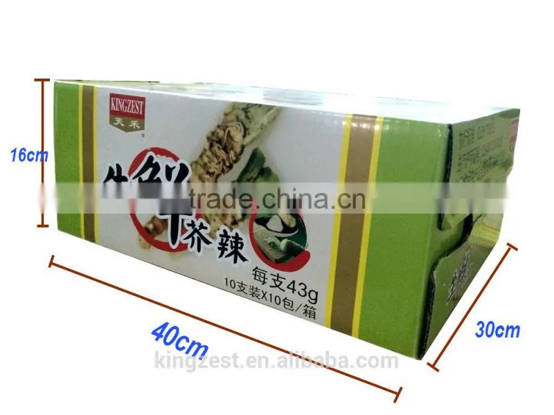 43g halal fresh wasabi japonica fresh horseradish Japanese sushi wasabi paste