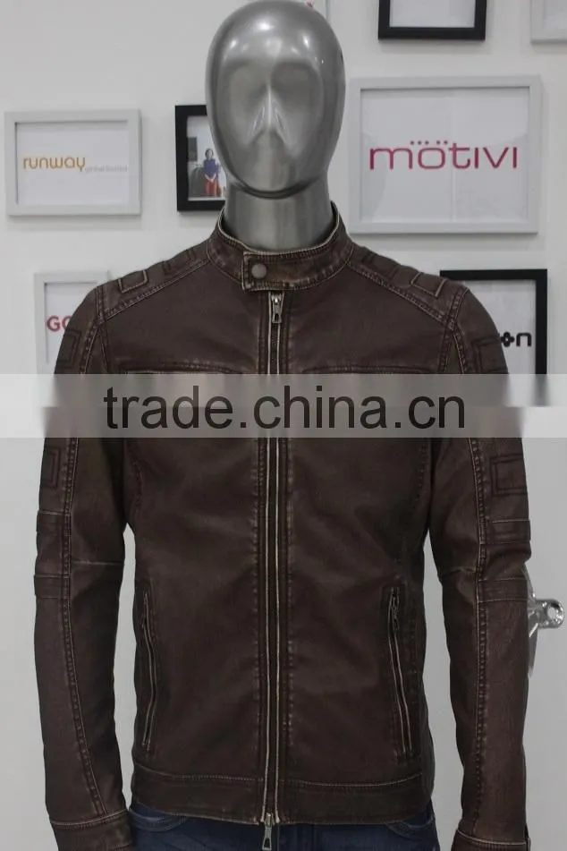 ALIKE man leather jacket outdoor jacket new fashion leather jacket