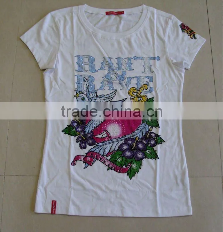 Cute Printed t-shirt, Blank cotton t-shirt,Promotional t-shirt, Round neck t-shirt