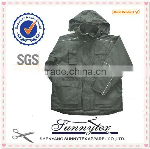 Sunnytex zipper front hoody soft shell fabric women's fashion jacket