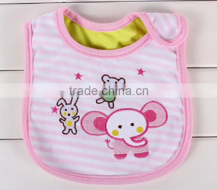 China baby bib manufacturer 2016 new arrival cotton bandana baby bib cute silicone baby bib