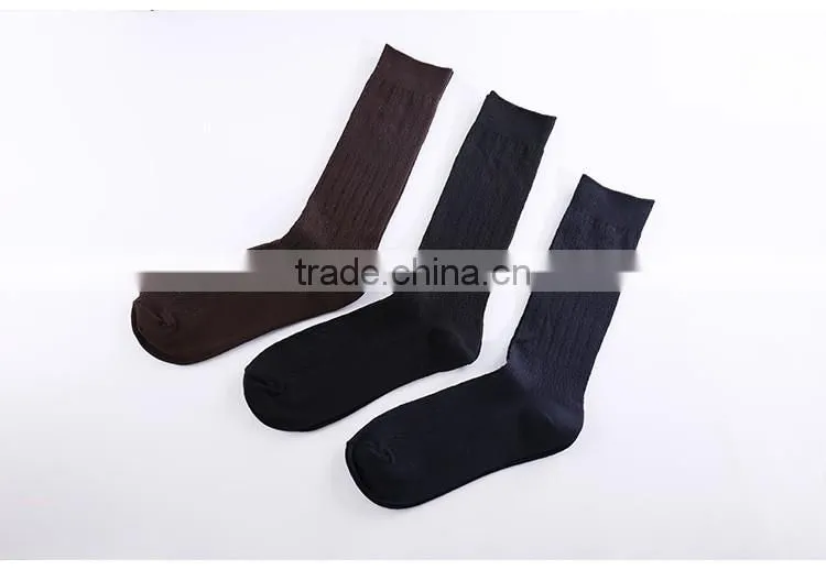 High tube sock bulk wholesale socks men solid color cotton socks