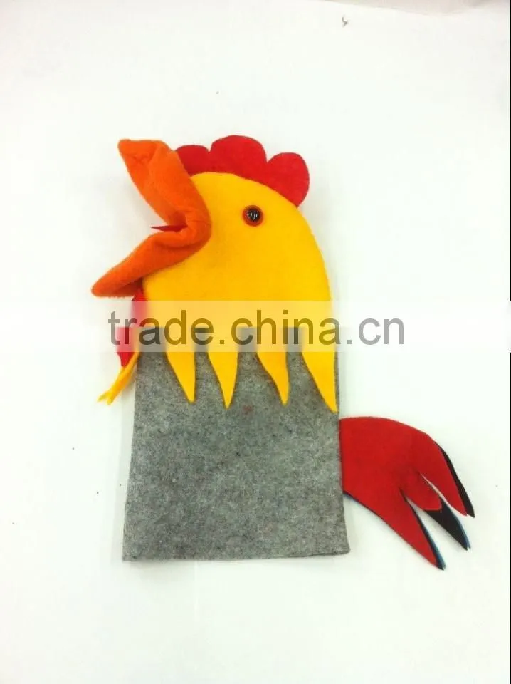 China Wholesale Rooster Hand Puppet For Kids