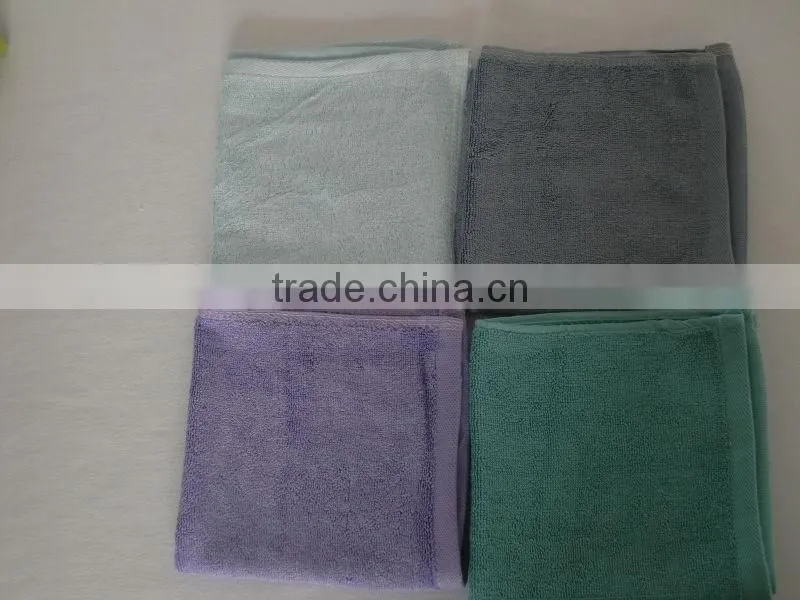Solid Color Bamboo Cotton Towel within Giftbox
