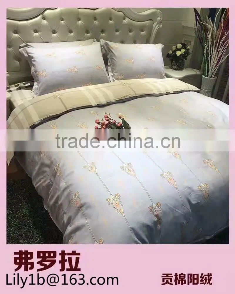 100% cotton bedding set heart bedding set