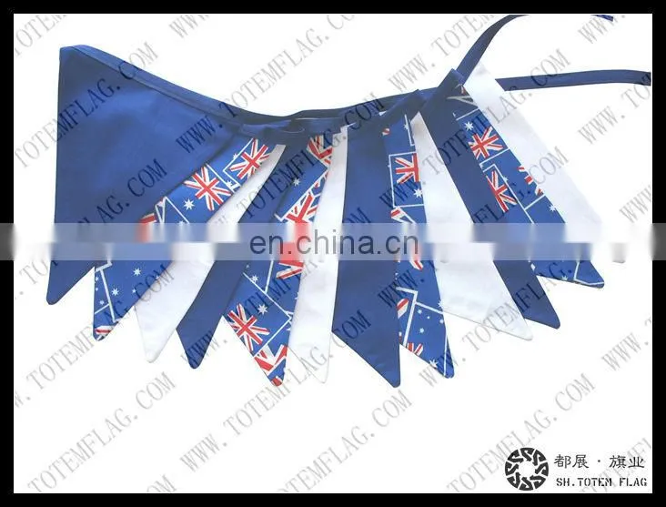 Custom Bunting Flag Of Australia