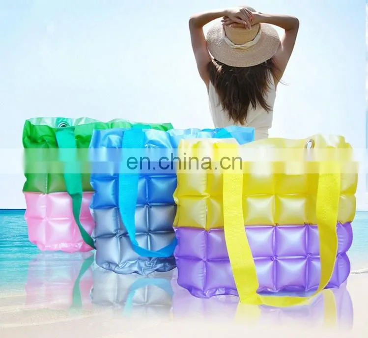 Inflatable bubble shopping bag