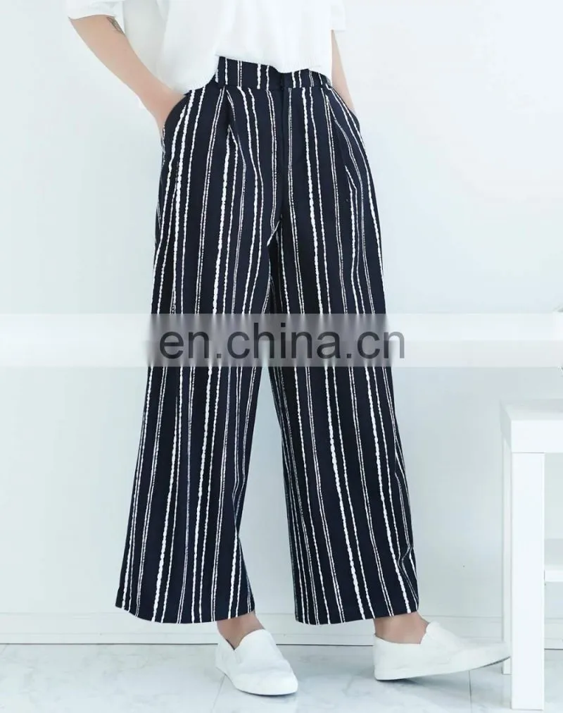 2016 new arrivel lady wide leg pants