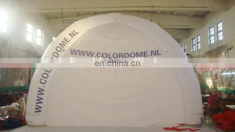 customized popular led light inflatable spray booth for sale