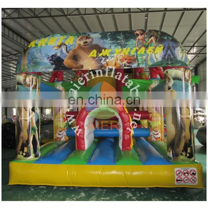 2015 Hot Selling jungle Inflatable Sport Games