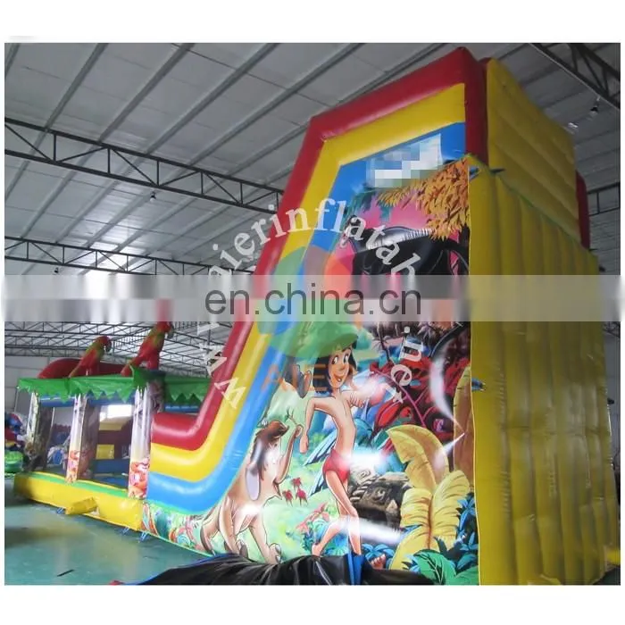 2015 Hot Selling jungle Inflatable Sport Games