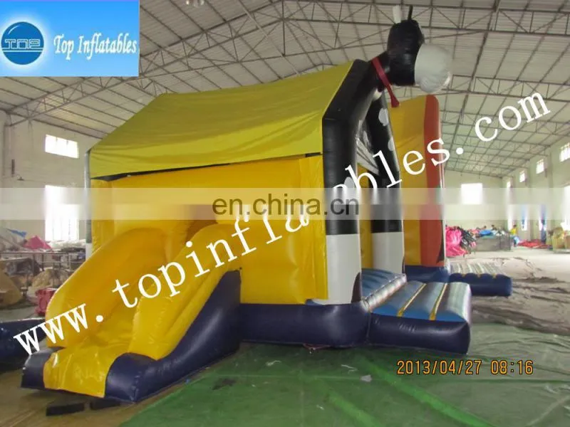 Inflatable bouncer/used party jumpers for sale/bull bouncy castle