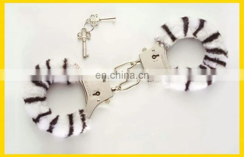 iron handcuffs toy for adult police game