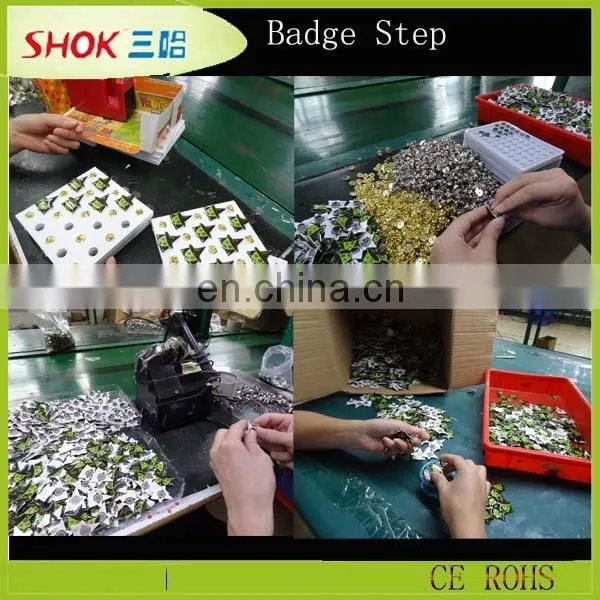 New good quality promotional design led badge for party