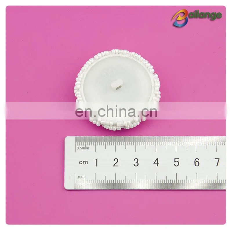 New year handmade accessories beaded decorative poly button