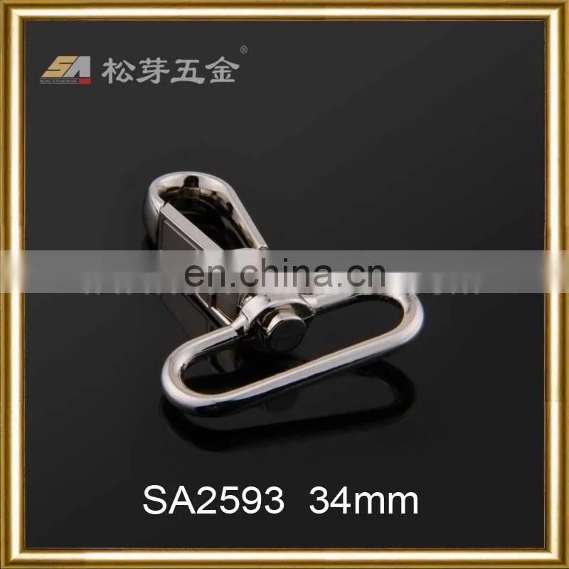 Professional high quality metal zinc alloy tongue buckle