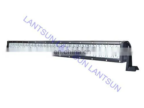 super bright led lighting bar for trucks 14" light bar with deutsh connector 72w spot flood combo beam