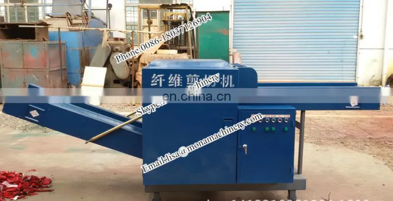 Waste cloth cutter machine / waste clothes shredder / clothes cutting machine