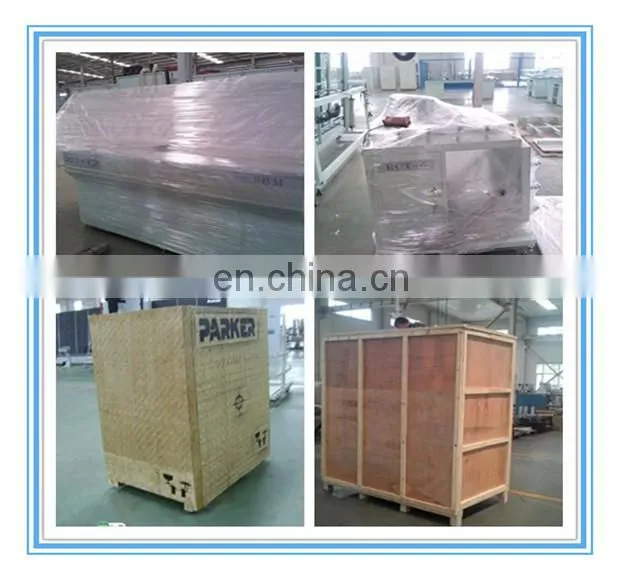 aluminum window door profiles cnc 4 corner joint machine/window door making machine from Parker
