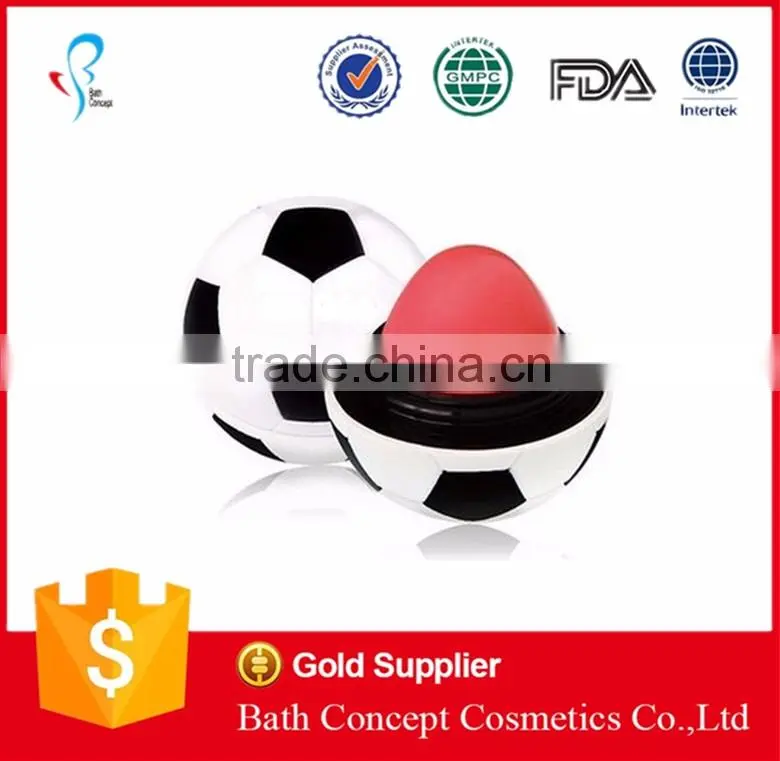 natural ingredient cute lip balm with customized label