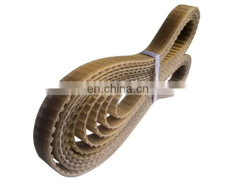 PU Truly Endless T2.5 98teeth Transparent light color seamless timing Belt driving belt