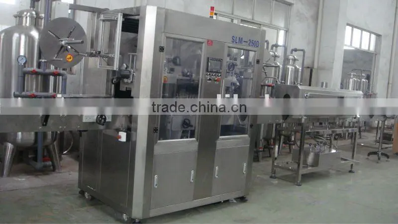 automatic shrink sleeve labeling machine