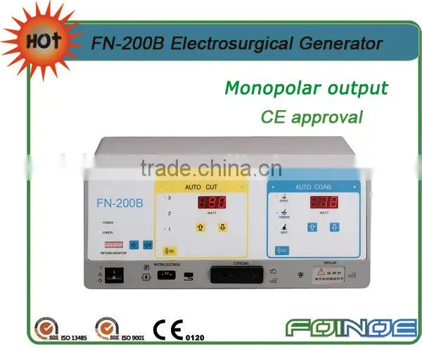 Portable FN-100Z electrosurgical unit for emergency purpose with CE