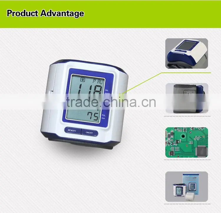 ROHS ,EMC,EN12470-3,Reach leading househould high quality china manufacturer parents use blood pressure monitors wrist