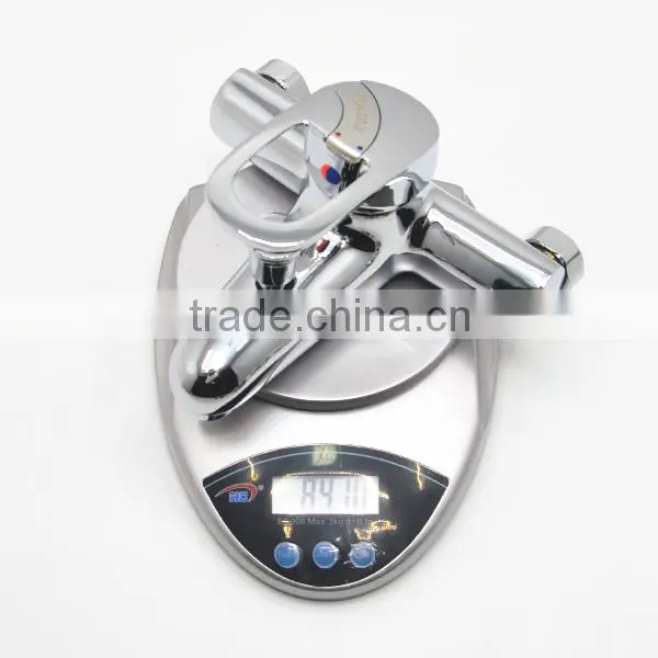 china factory professional single hollow handle bathtub faucet mixer
