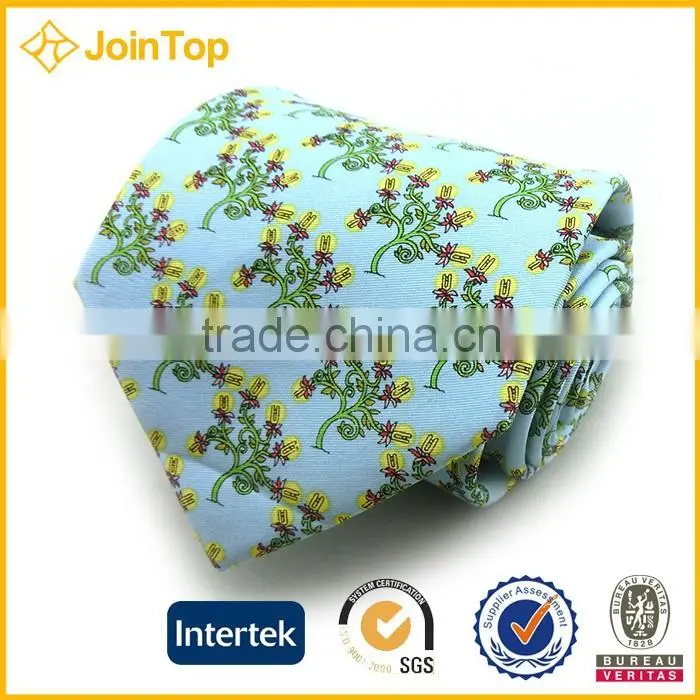 Popular natural men's polyester necktie