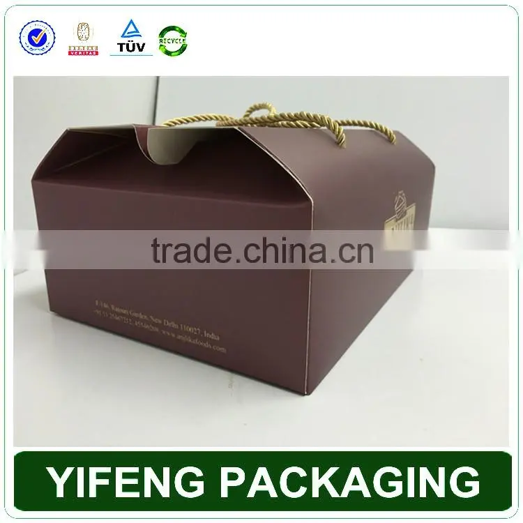 2016 kraft paper 4 grid muffin cups biscuit sweet portable packing cake box with paper tray pvc window wedding gi