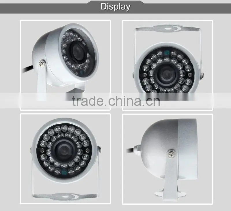 gision ccd camera metal waterproof camera small night vision camera