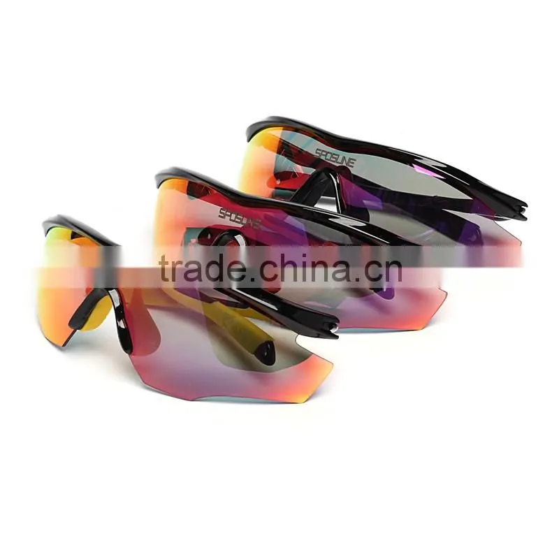 Univeral fit unisex sports inspired design anti fog performance safety eyewear