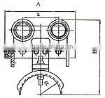 II Type Cable Pulley , Use In Flame Cutting Machines