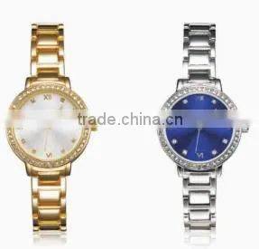 2016 women watch crystal diamond Ladies Bracelet Womens Watch alloy fashion