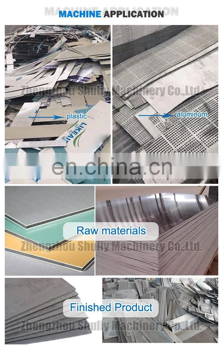 Hot sale Aluminum Composite Panel ACP Heating Peeling Machine plastic separating machine price