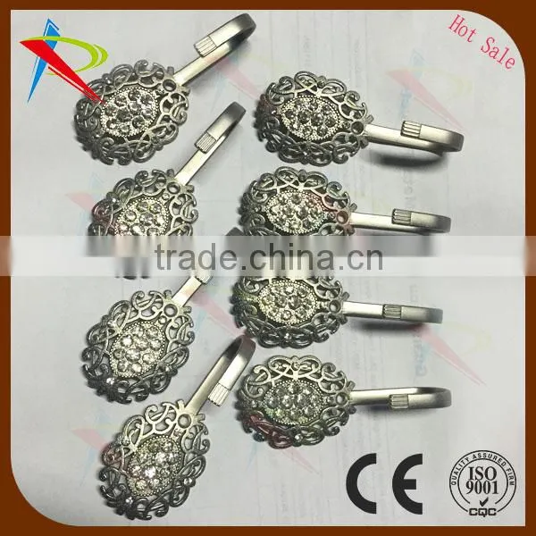 Drapery U tassel hooks for tieback curtain decoration hanging
