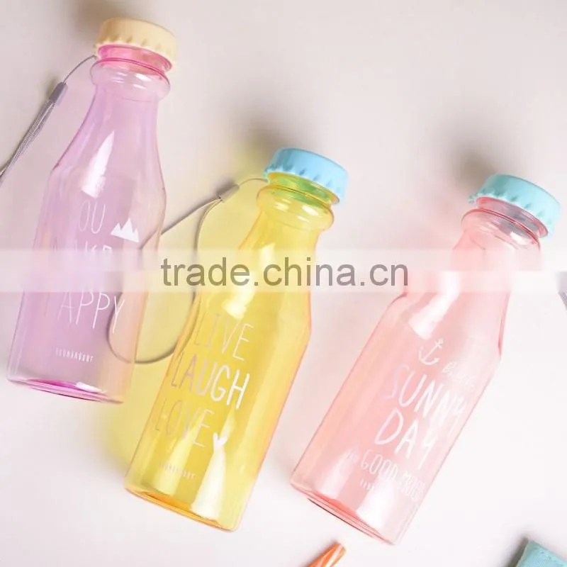 New Soda Plastic Water Bottle plastic drinking water bottle