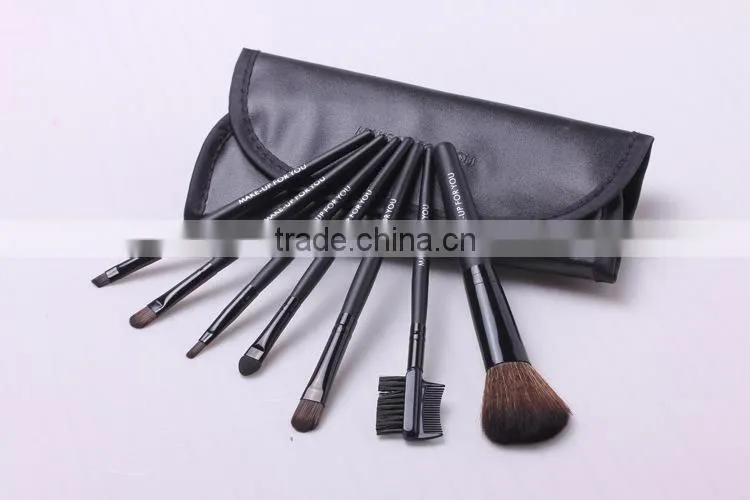 Hot sale private label makeup brush kit 7pcs