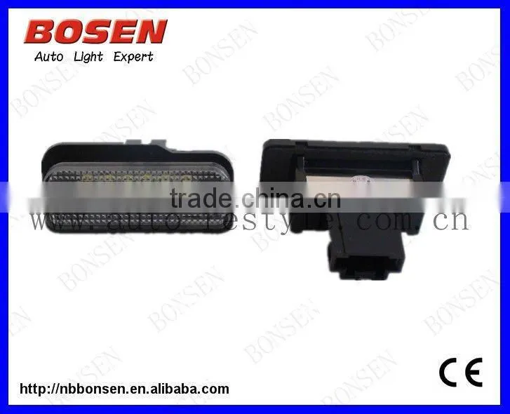 2014 hot product W203 LED licence plate light
